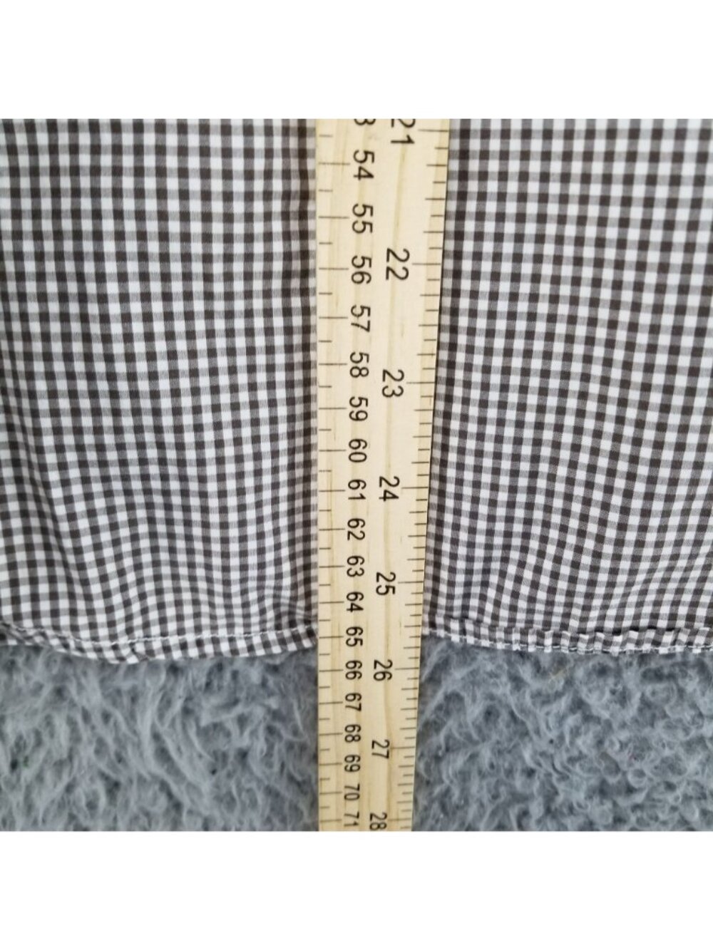 Lauren Ralph Lauren Shirt Womens Large Brown Plaid Button Up Long Sleeve - Picture 5 of 10